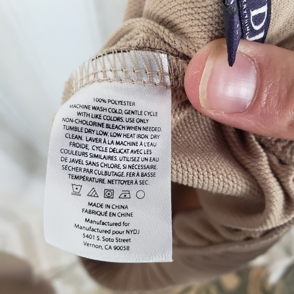 NYDJ Matching Lounge Set Tan Beige Size Large/Extra‎ Large - Picture 10 of 11